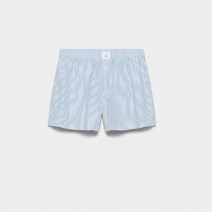 Aritzia Dally Poplin Boxer Shorts
